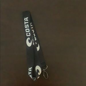 Costa Black and White lanyard